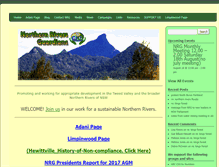 Tablet Screenshot of northernriversguardians.org